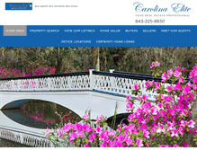 Tablet Screenshot of carolinaeliterealestate.com